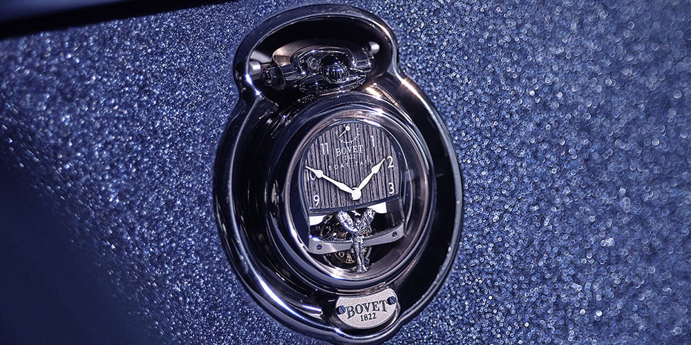 Rolls-Royce Boat Tail стоимостью 28 миллионов долларов использует пару турбийонов Bovet в качестве часов