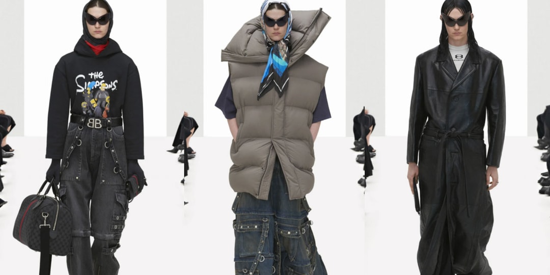 Balenciaga представила весеннюю коллекцию 2022 года с поддельным подиумом клонов