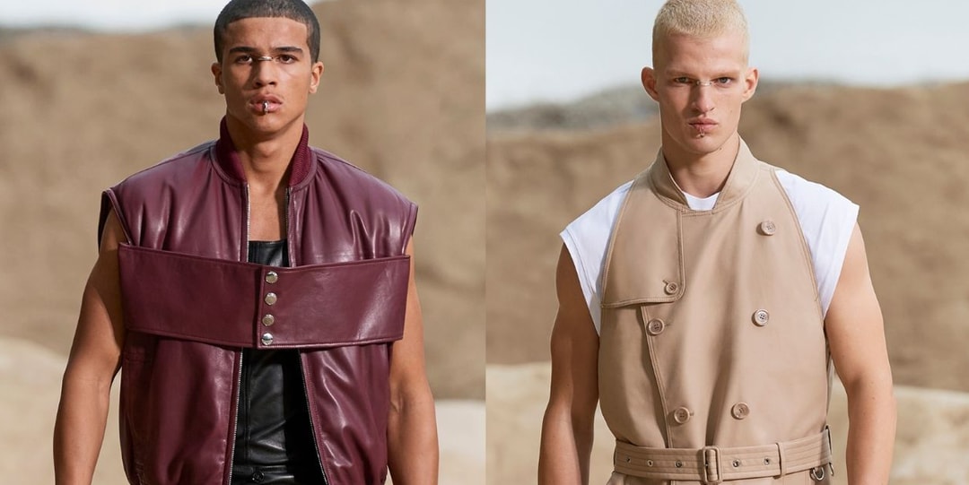 Коллекция мужской одежды Burberry весна-лето 2022 прославляет свободу и динамичность