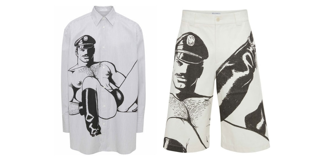 JW Anderson использует эротические произведения искусства Tom of Finland для второй капсульной коллекции