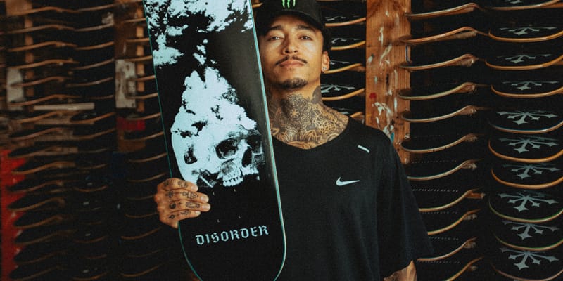 Nyjah Huston Launches Disorder Skateboards | Hypebeast