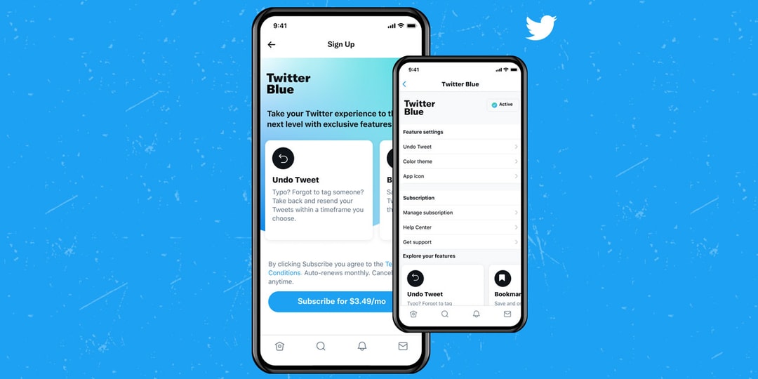 Служба подписки Twitter Blue запускается в Австралии и Канаде