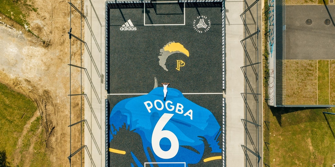 Adidas строит футбольное поле в честь Поля Погба