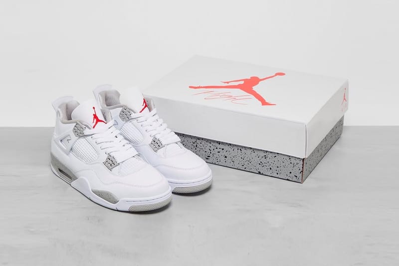 White on sale new jordans