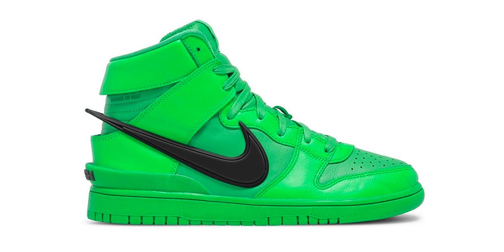 Слухи о релизе AMBUSH x Nike Dunk High “Flash Lime” развеялись