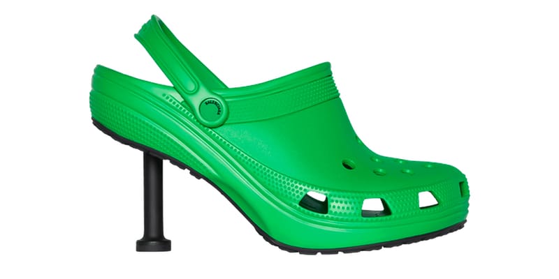 Balenciaga platform clogs online