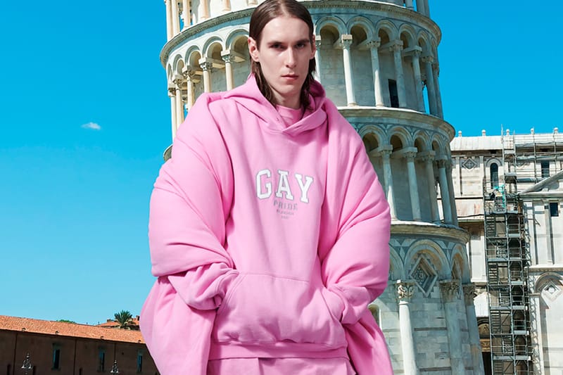 Balenciaga cheap pride hoodie