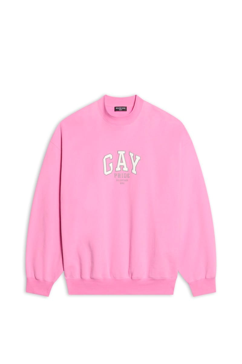 Balenciaga pride shirt on sale