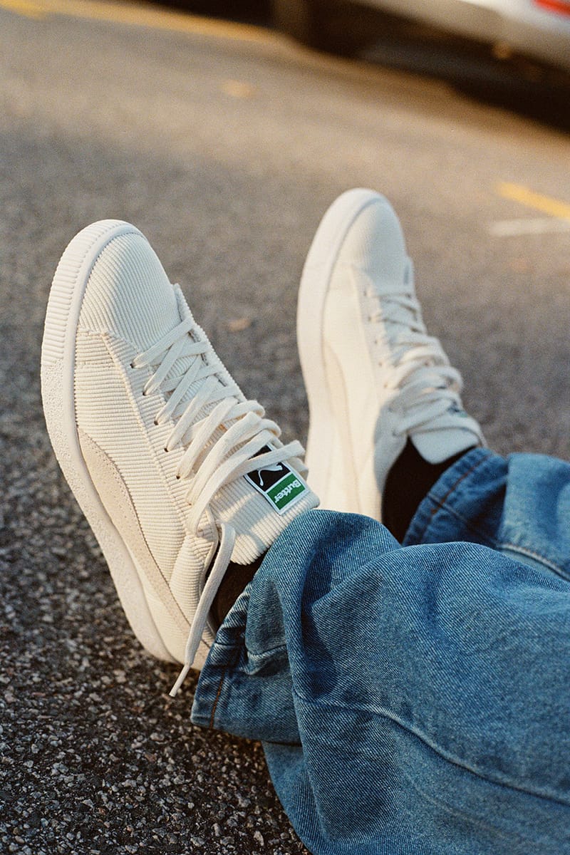 Puma basket clearance classic on feet