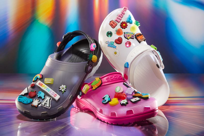 Crocs cheap multicolor clogs