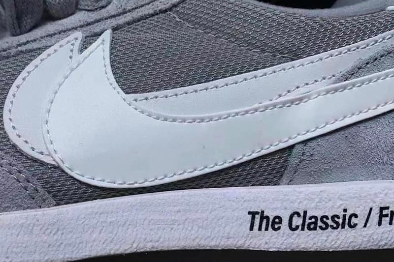 ld waffle fragment design x sacai grey