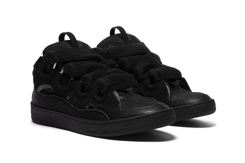 Lanvin Drops Skate-Ready Curb Sneaker in All Black | Hypebeast