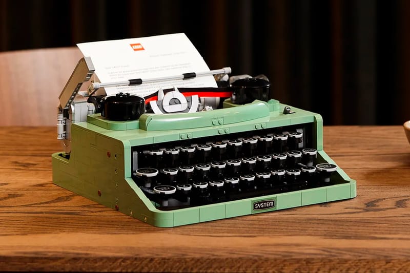 LEGO IDEAS Typewriter Release Hypebeast