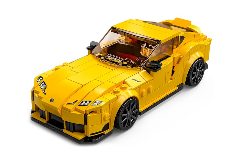 Lego yellow sale sports car