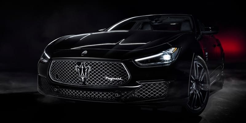 Maserati x fragment design Limited Edition Car | Hypebeast