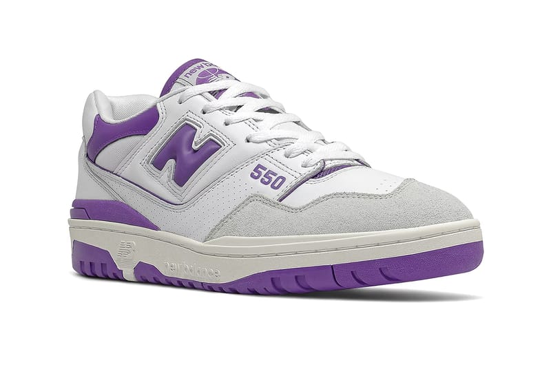 Purple and white new 2024 balance