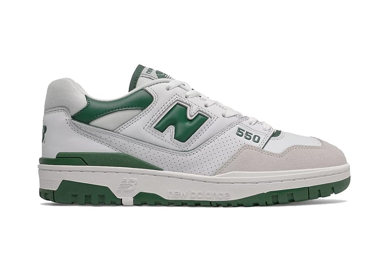 new balance 550 brown and green