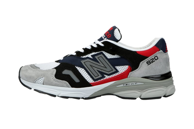 New Balance 920 Made in UK Gray Red & Navy | Hypebeast