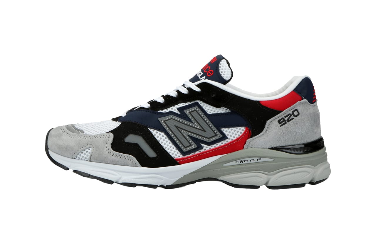 New Balance 920 Made in UK Gray Red & Navy | HYPEBEAST
