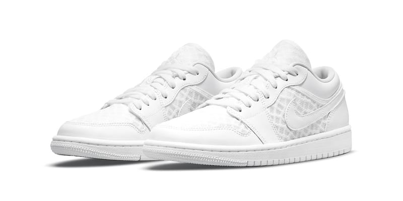 Aj 1 all white best sale