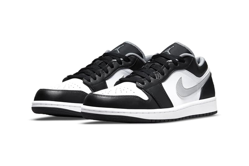 Air Jordan 1 Low Black/White/Particle Grey Release | Hypebeast