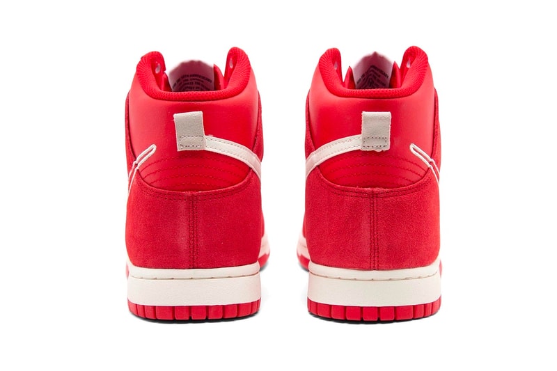 Nike Dunk High "First Use" in "University Red" First Look Hypebeast