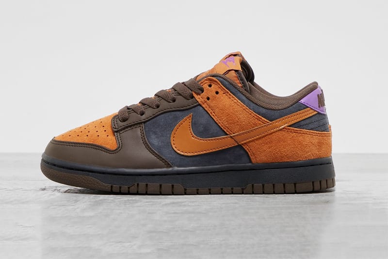 Orange and sale brown nikes