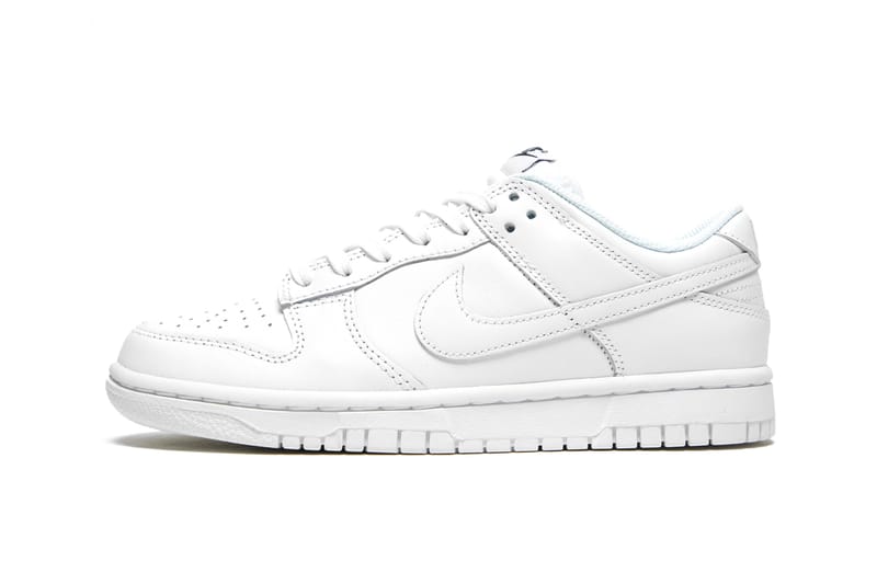 All white nike sales low tops