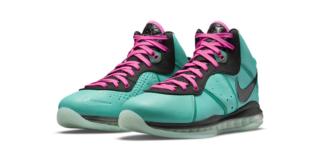 Официальные изображения Nike LeBron 8 «South Beach»