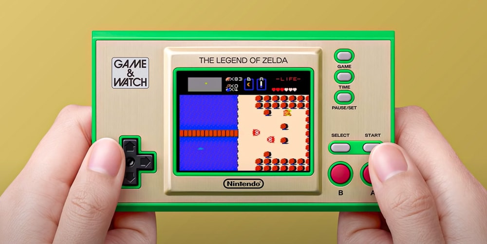 Nintendo анонсирует портативные портативные игры и часы в стиле ретро, ​​посвященные 35-летию Zelda