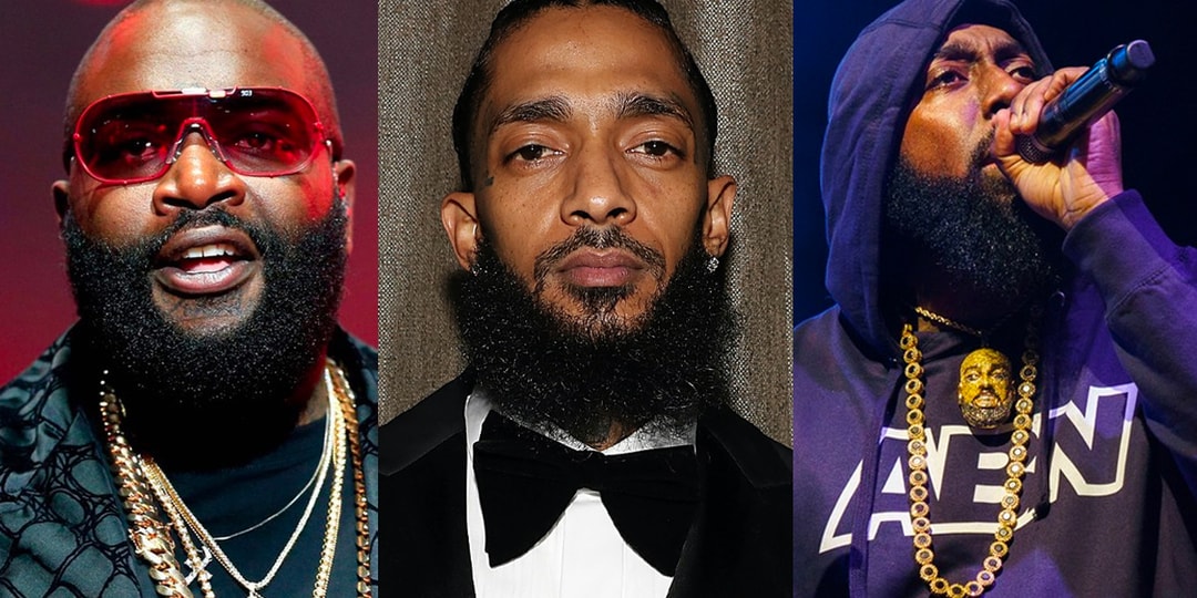 Nipsey Hussle Blue Laces III Rick Ross Trae Tha Truth Hypebeast