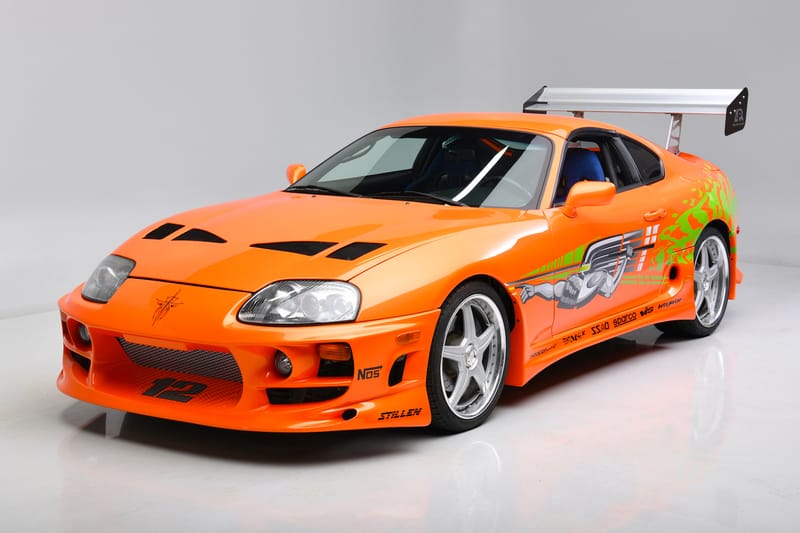 The Paul Walker Driven Fast Furious Toyota Supra Sells for Record Breaking 550 000 USD