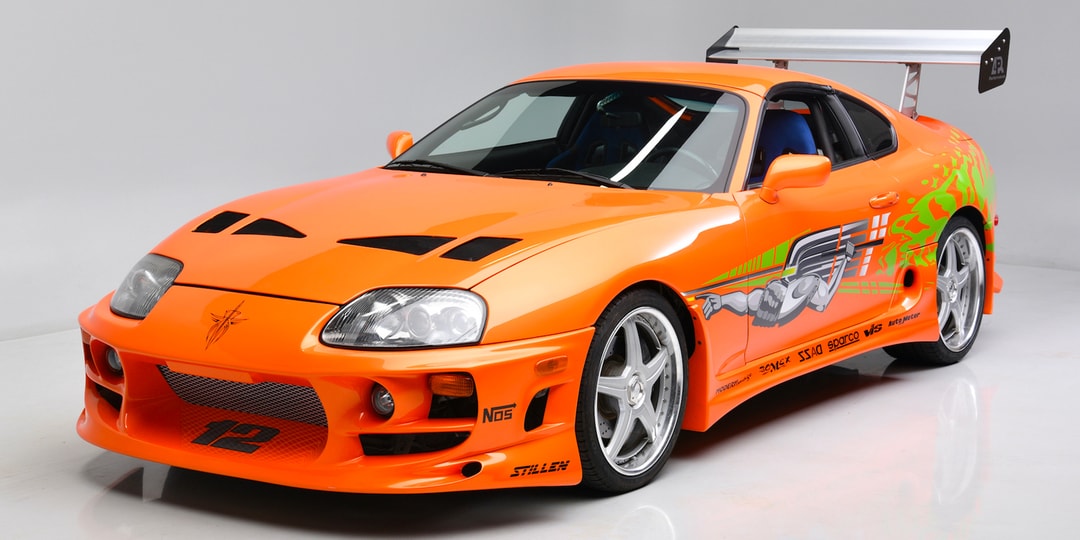 Toyota Supra из «Форсажа» с двигателем Пола Уокера продана за рекордные 550 000 долларов США
