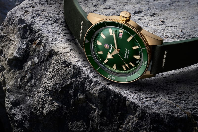 Rado green hot sale watch price