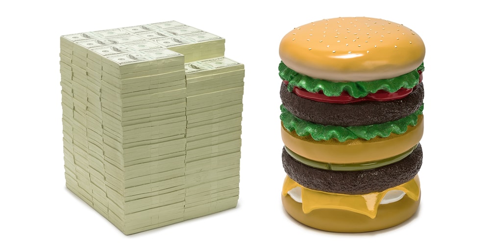 Доллар США Rotary Hero, табуретки с мороженым, гамбургерами и пончиками — обязательные украшения