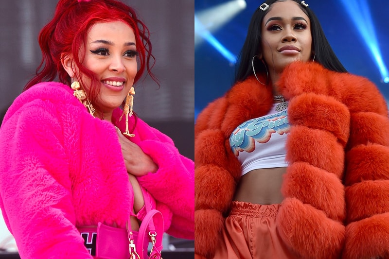Saweetie x Doja Cat "Best Friend" Platinum Hypebeast