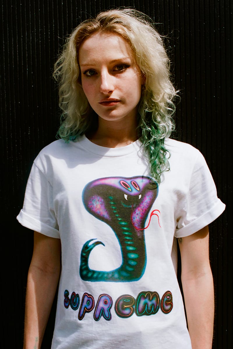 Supreme snake sale tee