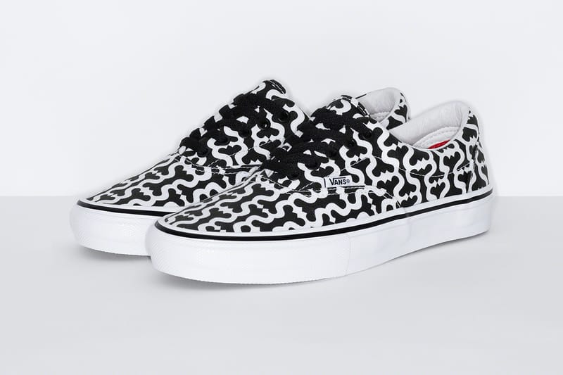 Supreme shop vans black