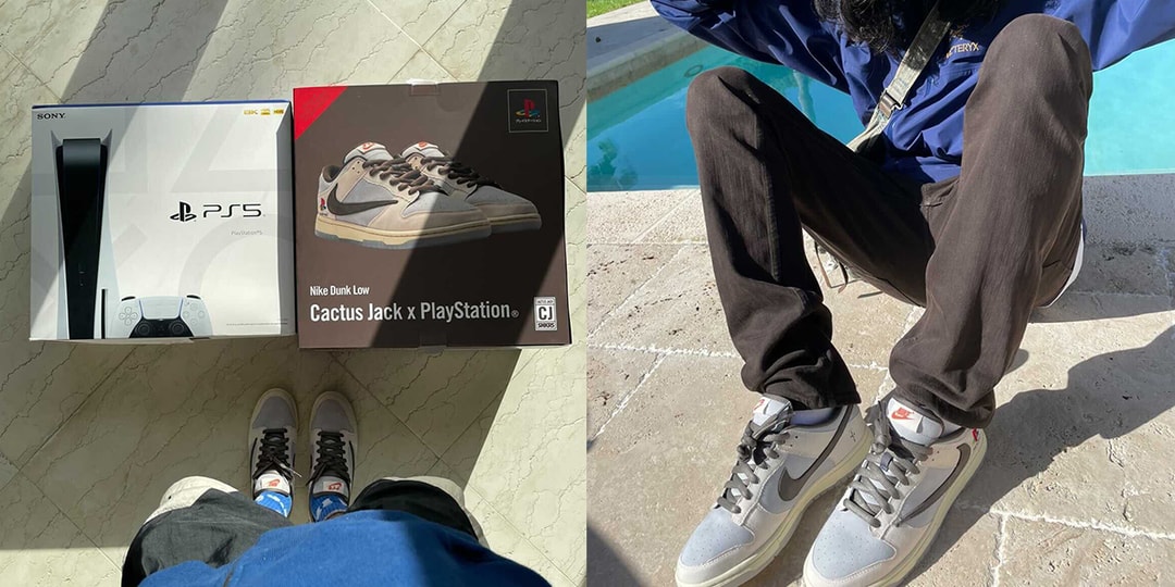 Raffle Winners Receiving Travis Scott's Sony PlayStation x Nike Dunk Low | Hypebeast