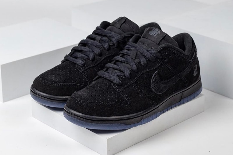 undefeated black dunk vs af1