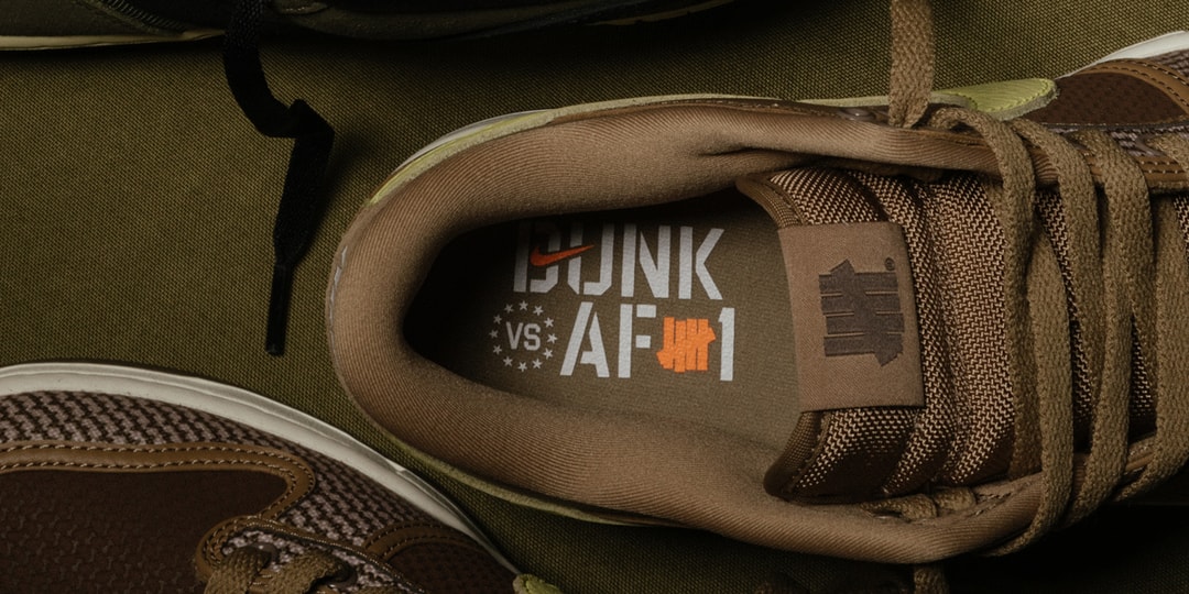 UNDEFEATED и Nike объявляют официальную информацию о выпуске набора «Dunk Vs. AF-1»