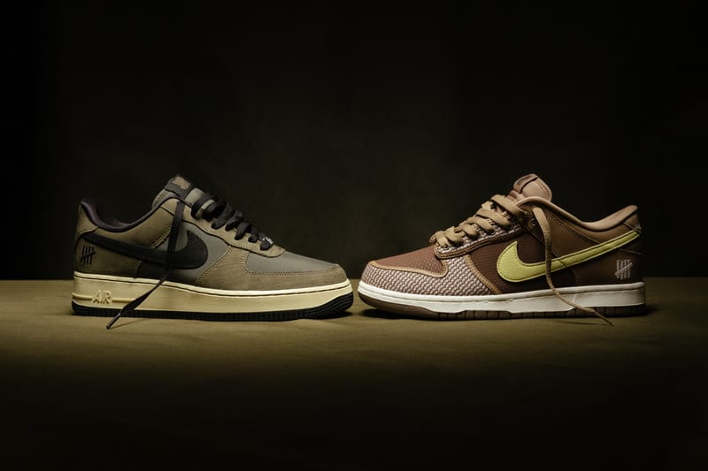 undefeated nike dunk vs airforce  コンプセット