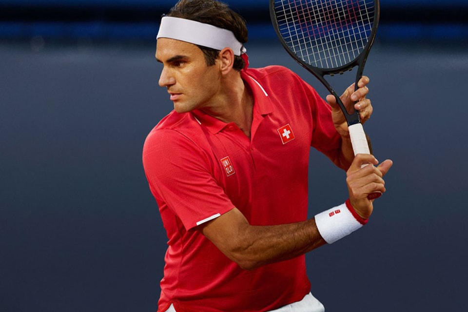 roger federer x uniqlo