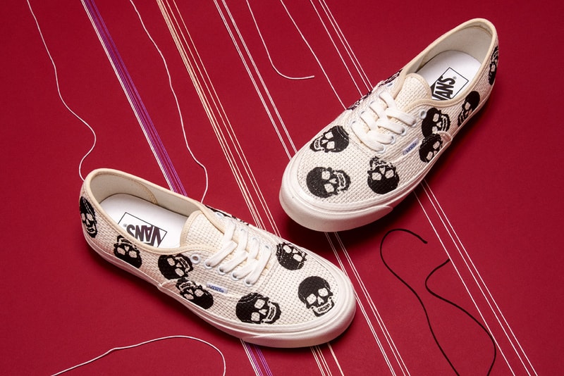 Vans Anaheim Factory Needlepoint Authentic 44 DX Release Hypebeast