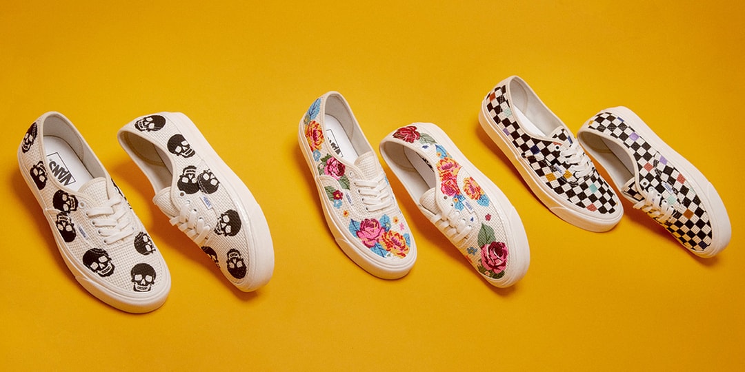 Фабрика Vans Anaheim представляет новую модель Needlepoint Authentic 44 DX и капсулу для одежды