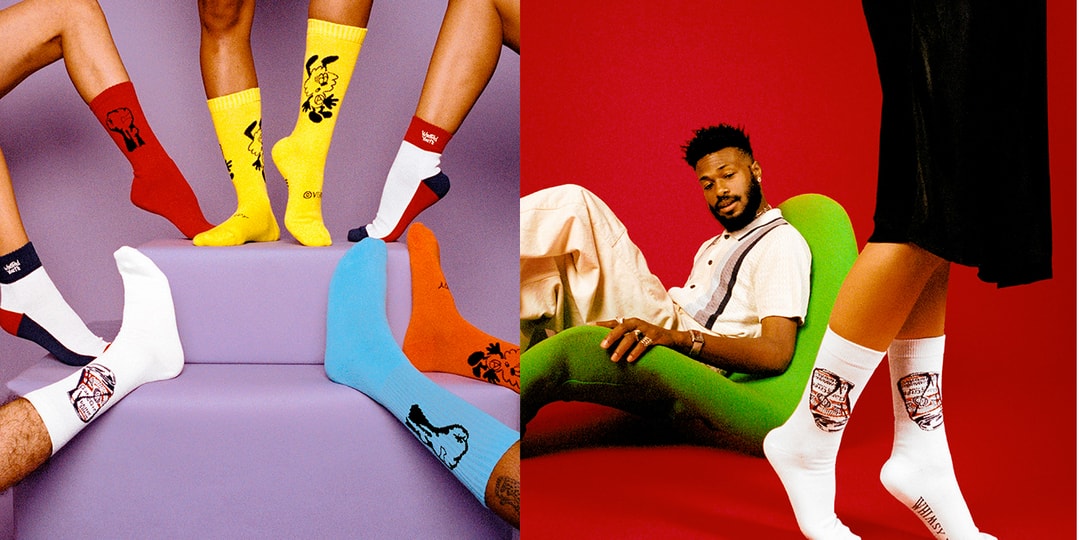 Verdy и WHIMSY объединились для создания яркой коллекции носков