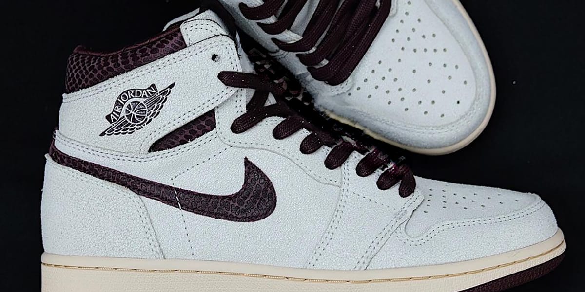 A Ma Maniére Air Jordan 1 White Maroon Release Date | HYPEBEAST