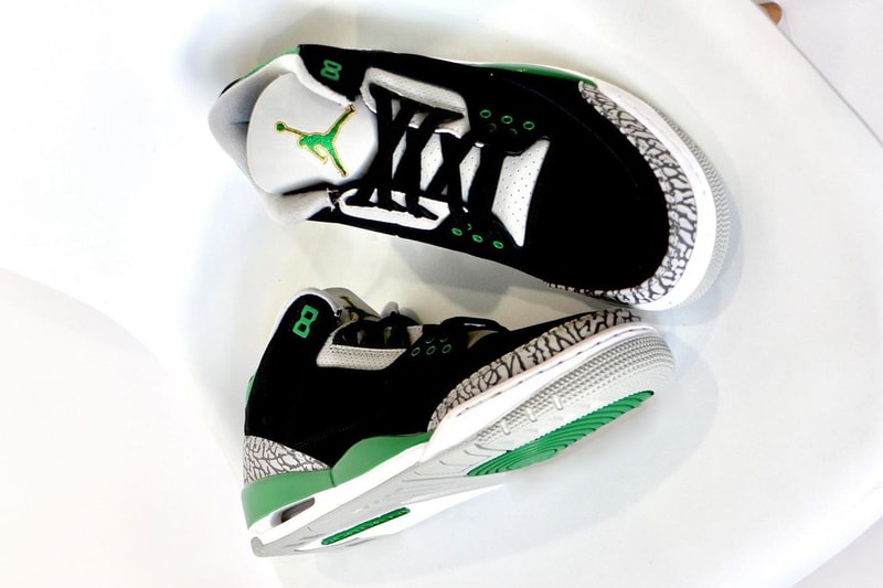 aj3 pine green