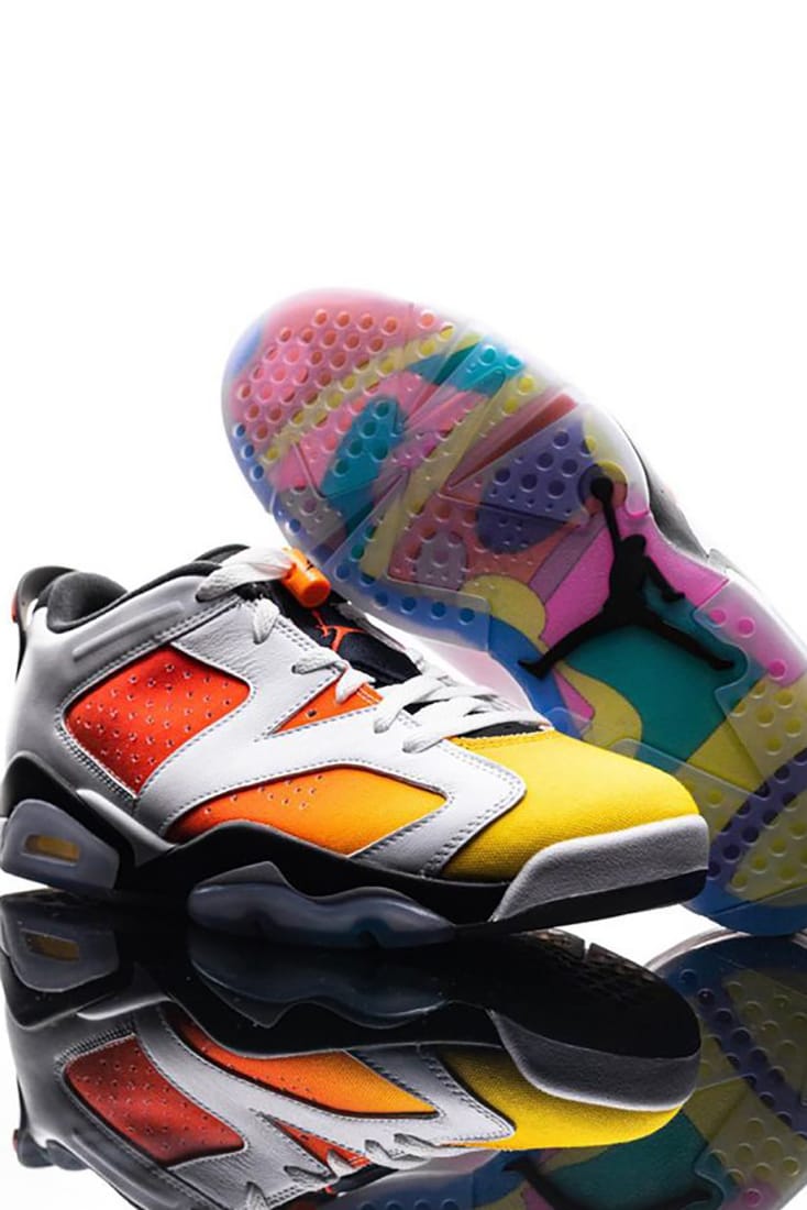 Jordan retro sales 6 multicolor