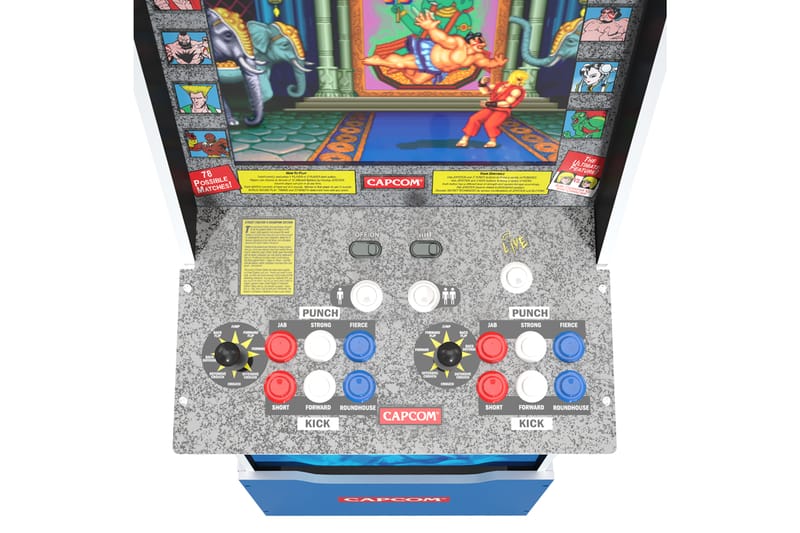 Arcade 1UP Street Fighter II and Turtles In Time Games | Hypebeast